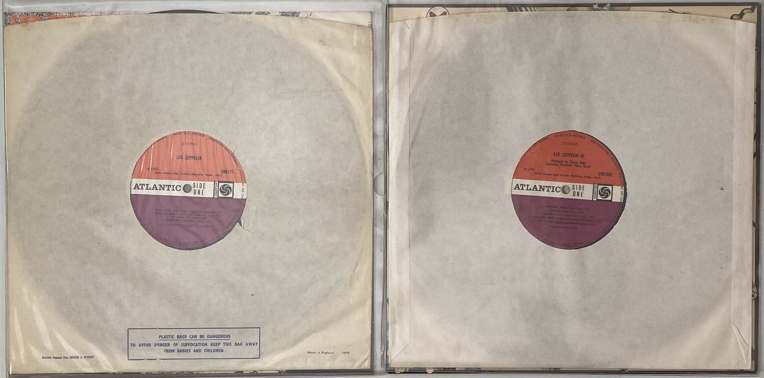 Led Zeppelin Rarities Lot 128 - LED ZEPPELIN - LP RARITIES PACK