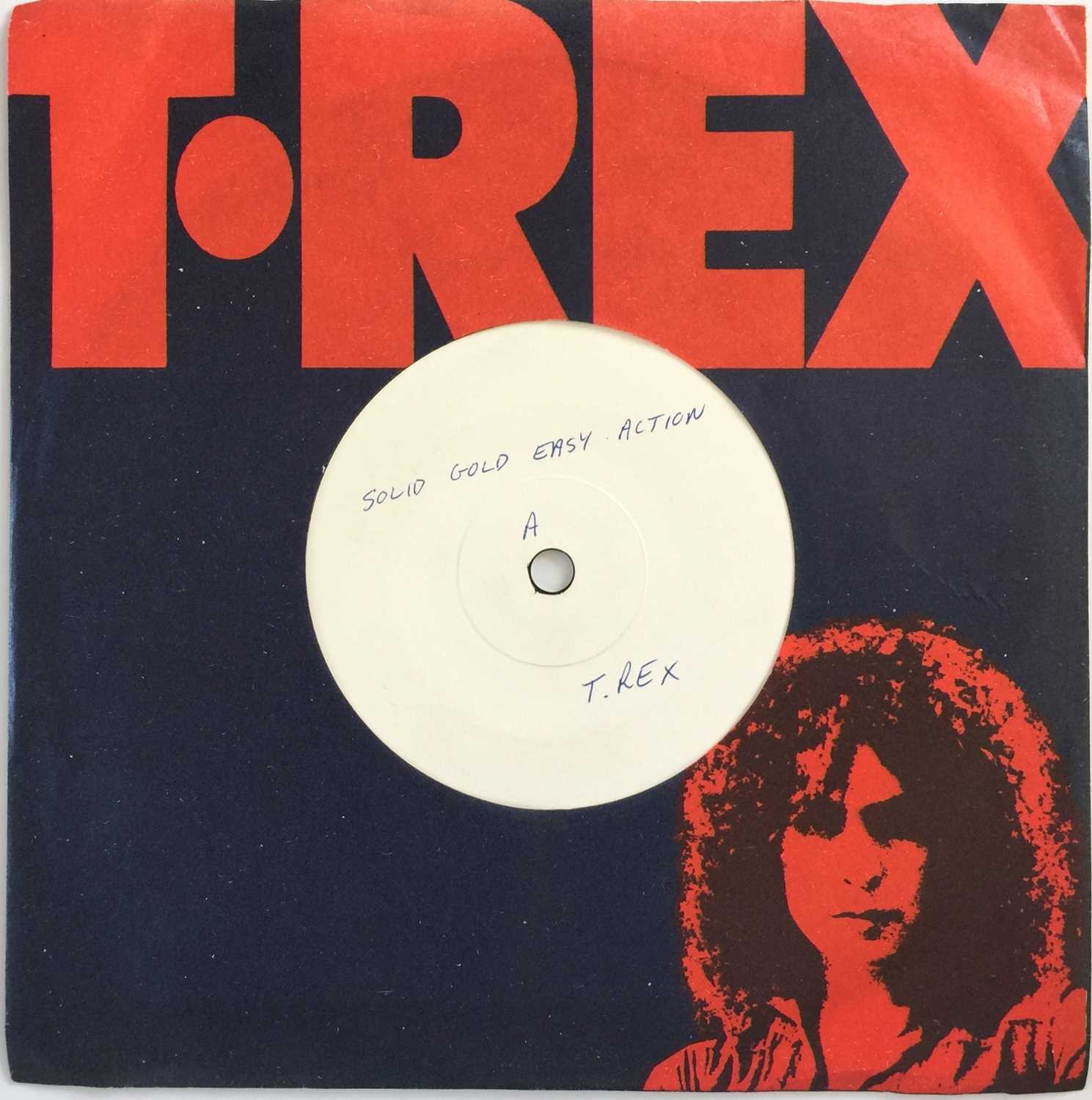 Lot 80 - T. REX - SOLID GOLD EASY ACTION 7" (ORIGINAL UK WHITE LABEL TEST PRESSING - MARC 3)