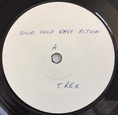 Lot 80 - T. REX - SOLID GOLD EASY ACTION 7" (ORIGINAL UK WHITE LABEL TEST PRESSING - MARC 3)