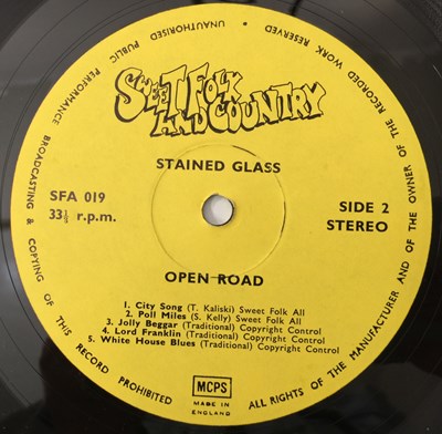 Lot 144 - STAINED GUY - OPEN ROAD LP (ACID FOLK - SWEET FOLK AND COUNTRY - SFA 019)