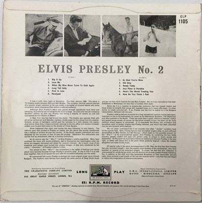 Lot 145 - ELVIS PRESLEY - No2 LP (UK MONO/ RED & GOLD HMV - CLP 1105)