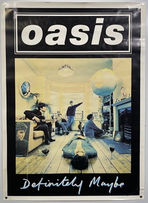 Lot 530 - OASIS - DEFINITELY MAYBE POSTER.