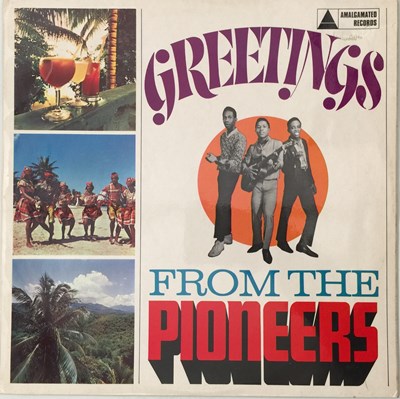 Lot 99 - THE PIONEERS - GREETINGS FROM THE PIONEERS LP (ORIGINAL UK COPY - AMALGAMATED RECORDS AMGL 2003)