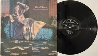 Lot 100 - DAVID BOWIE - THE MAN WHO SOLD THE WORLD LP - ORIGINAL UK 'DRESS SLEEVE' COPY (MERCURY 6338 041).