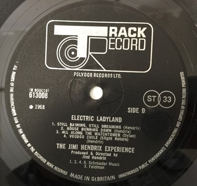 Lot 102 - THE JIMI HENDRIX EXPERIENCE - ELECTRIC LADYLAND LP (ORIGINAL UK PRESSING - TRACK 613008/9).