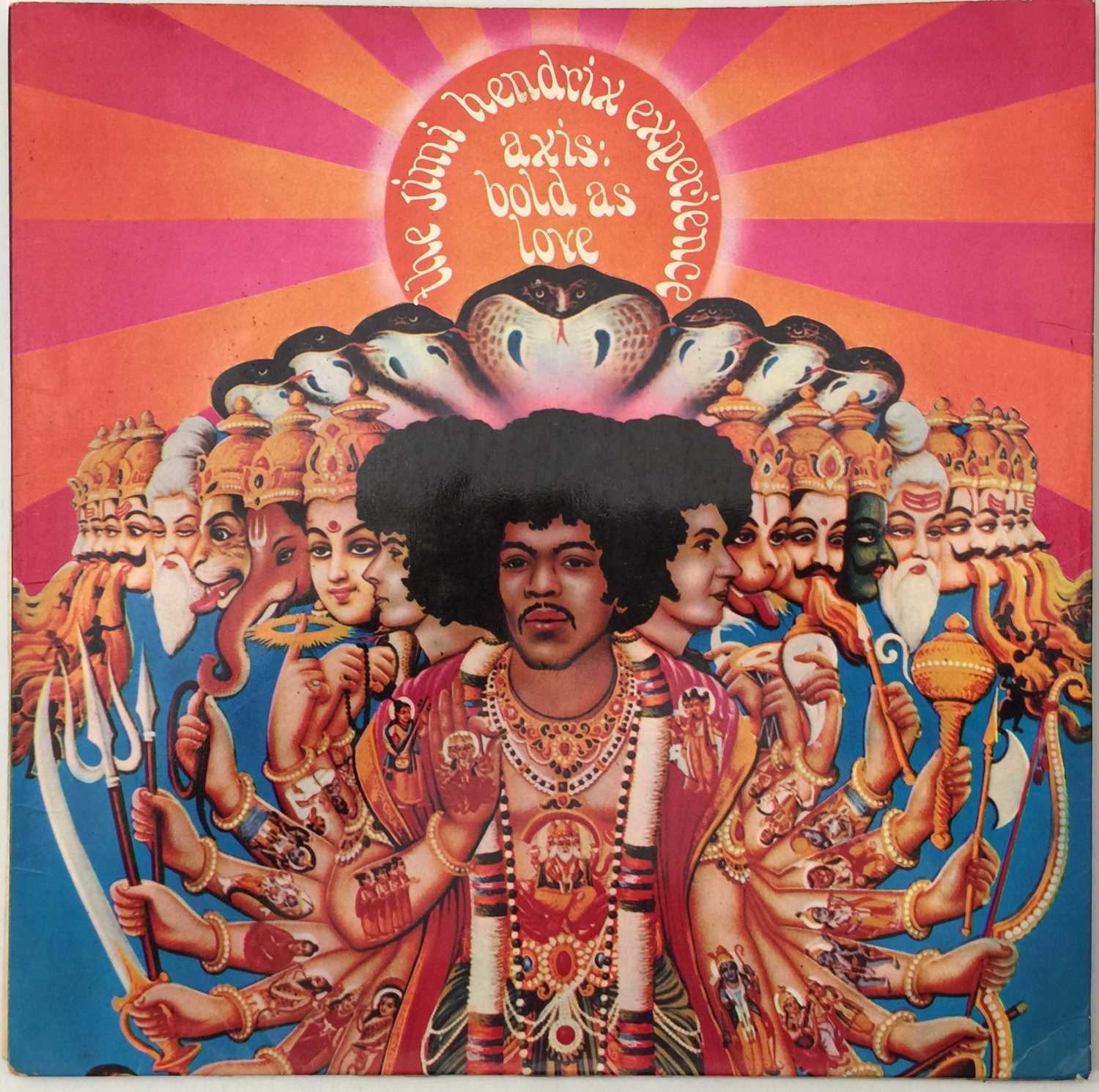 Lot 103 JIMI HENDRIX AXIS BOLD AS LOVE LP