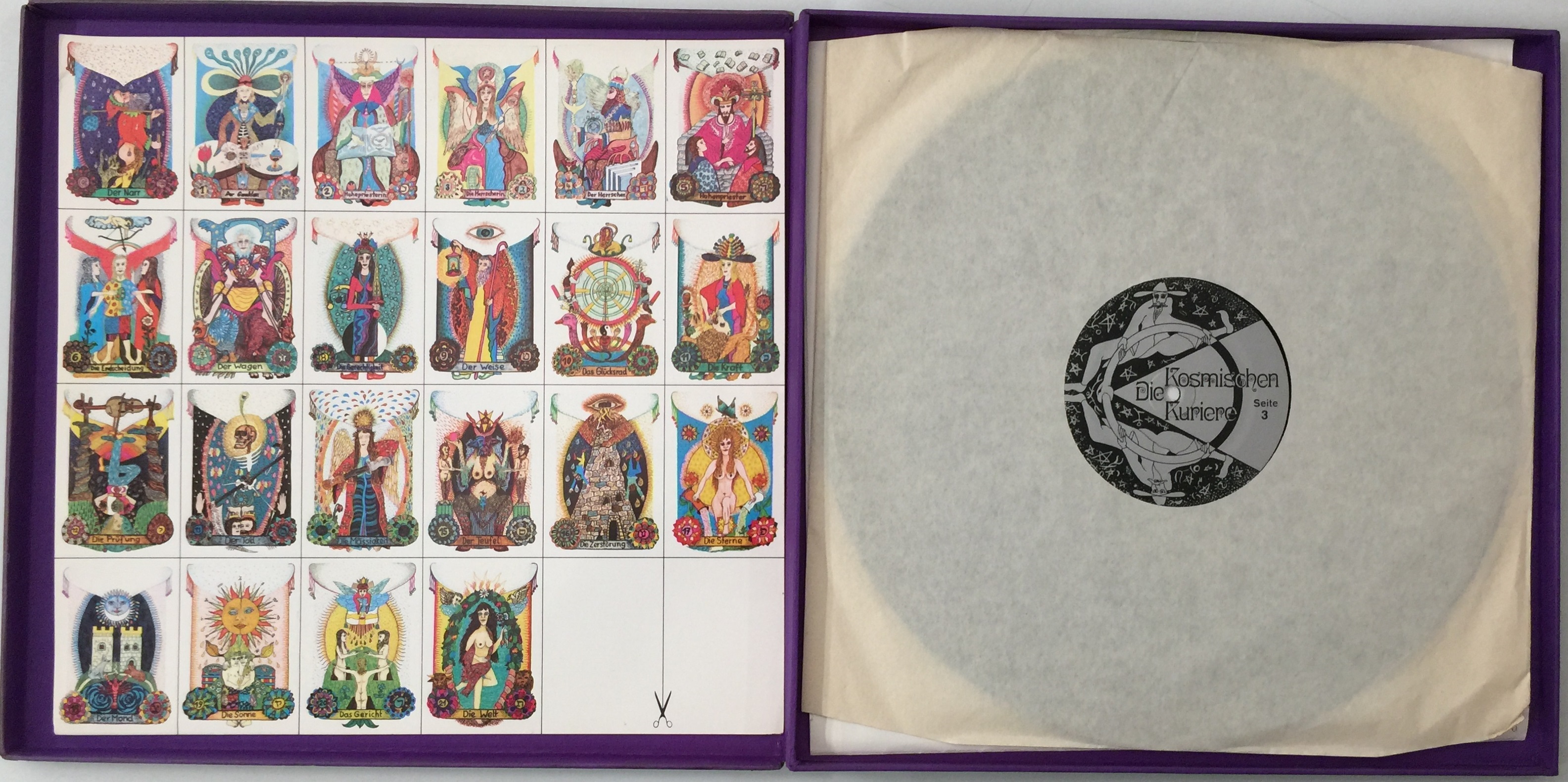 洋楽 walter wegmuller / TAROT / ASH RA WALTER WEGMÜLLER Tarot reviews