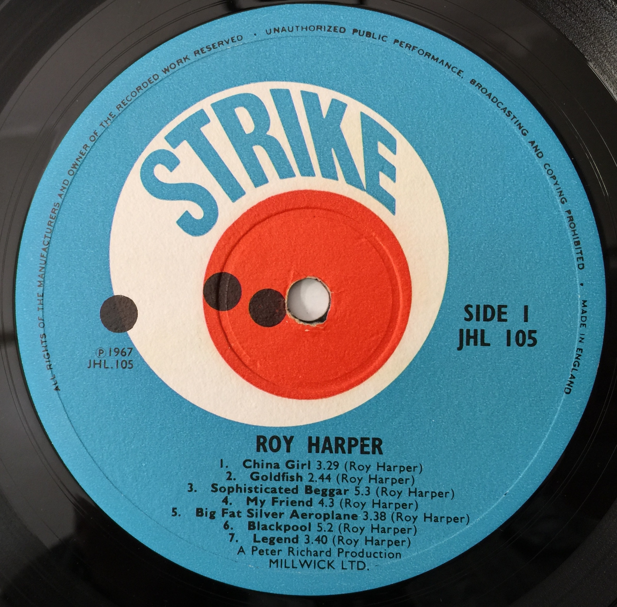 Lot 157 - ROY HARPER - SOPHISTICATED BEGGAR LP (RARE