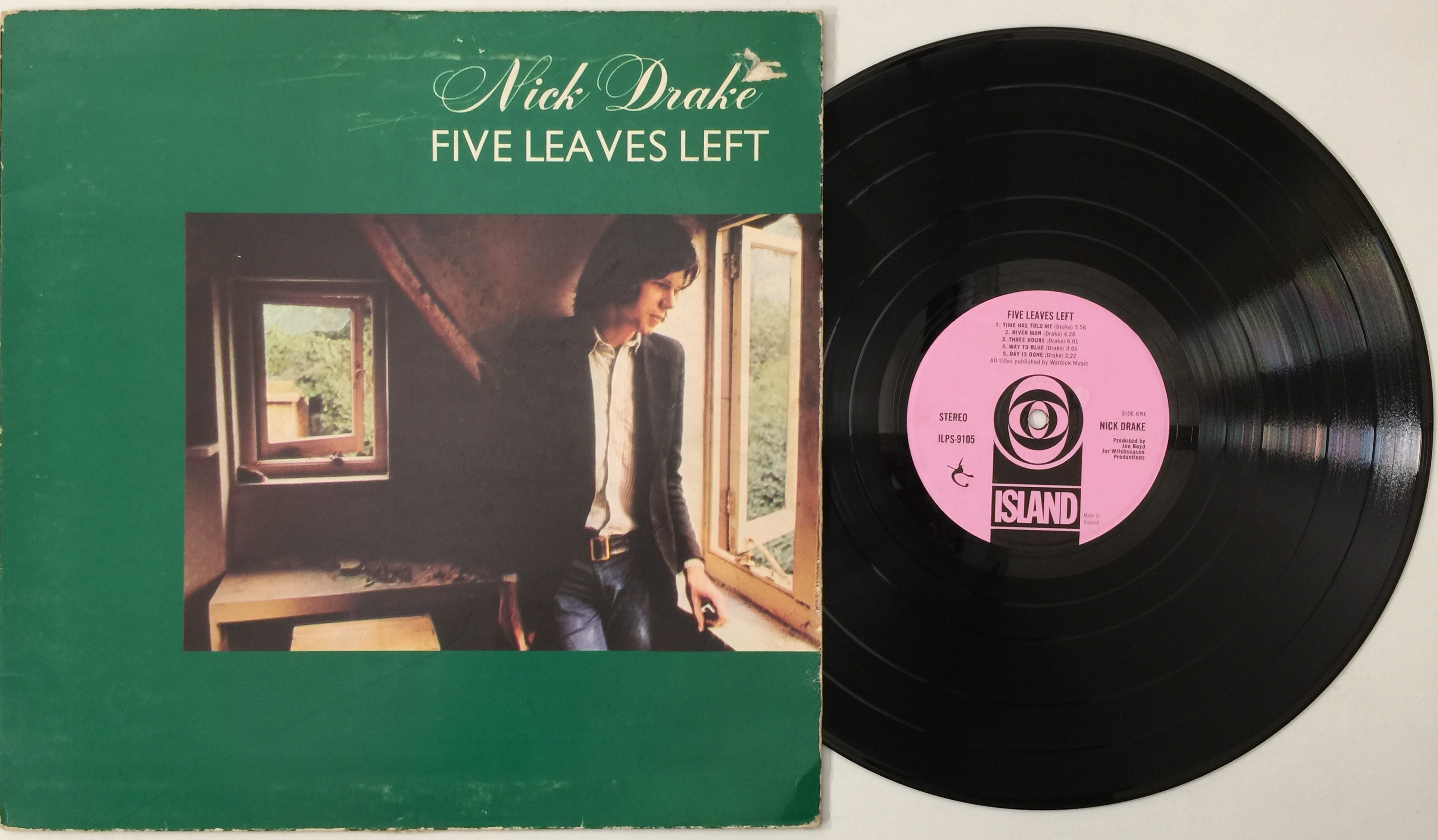 Lot 106 - NICK DRAKE - FIVE LEAVES LEFT LP (ORIGINAL