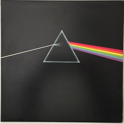 Lot 164 - PINK FLOYD - THE DARK SIDE OF THE MOON LP (UK SOLID TRIANGLE - SHVL 804)