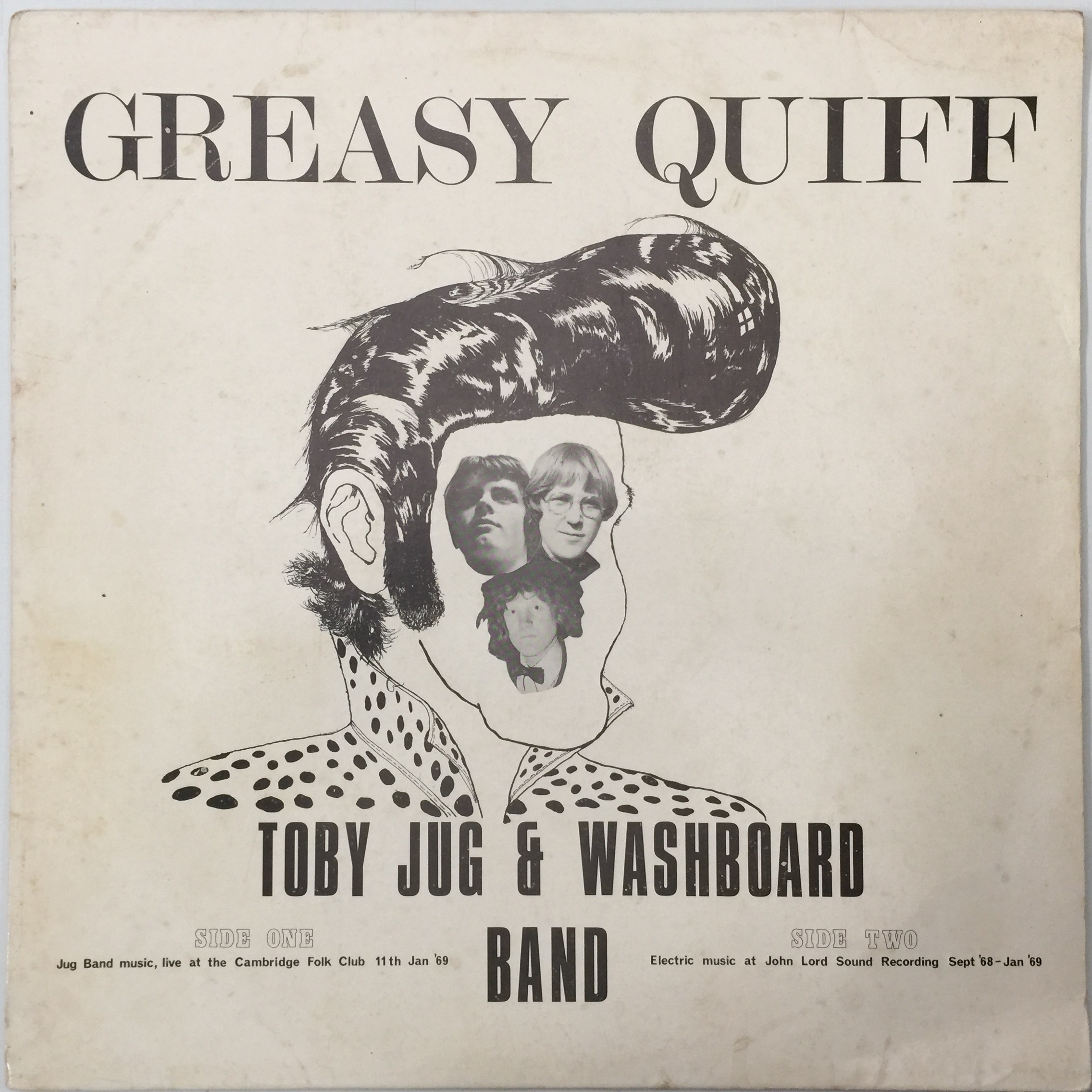 Lot 111 TOBY JUG & WASHBOARD BAND GREASY QUIFF LP