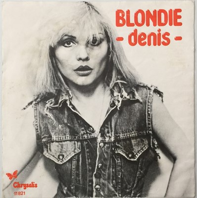 Lot 213 - BLONDIE - DENIS 7" (CHRYSALIS 11 821 - RED VINYL)