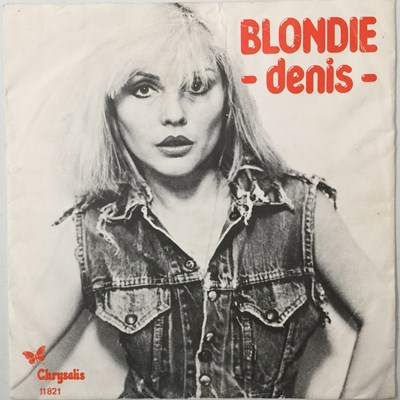 Lot 213 - BLONDIE - DENIS 7" (CHRYSALIS 11 821 - RED VINYL)