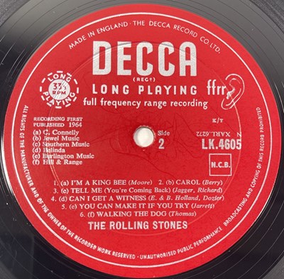 Lot 114 - THE ROLLING STONES - THE ROLLING STONES LP (FIRST UK 1A/1A '2.52 TELL ME' PRESSING - DECCA LK 4605).