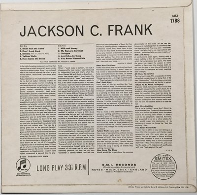 Lot 167 - JACKSON C. FRANK - S/T LP (UK 1st PRESS - COLUMBIA - 33SX 1788)