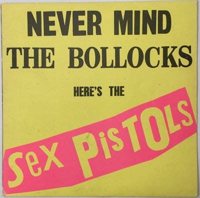 Lot 168 - SEX PISTOLS - NEVER MIND THE BOLLOCKS LP (OG SLEEVE/ POSTER & 7" - VIRGIN V2086)
