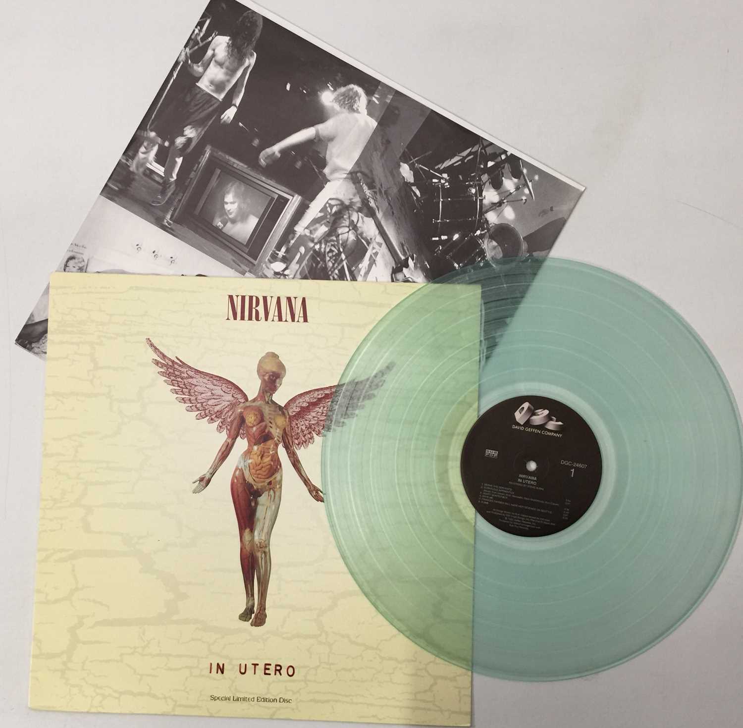 Nirvana — In Utero (1993, Original Clear Vinyl)