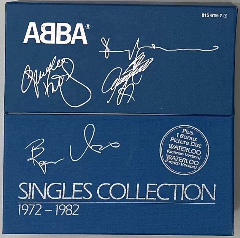 Lot 218 - ABBA - SINGLES COLLECTION 1972-1982 BOX SET (815 619-7)