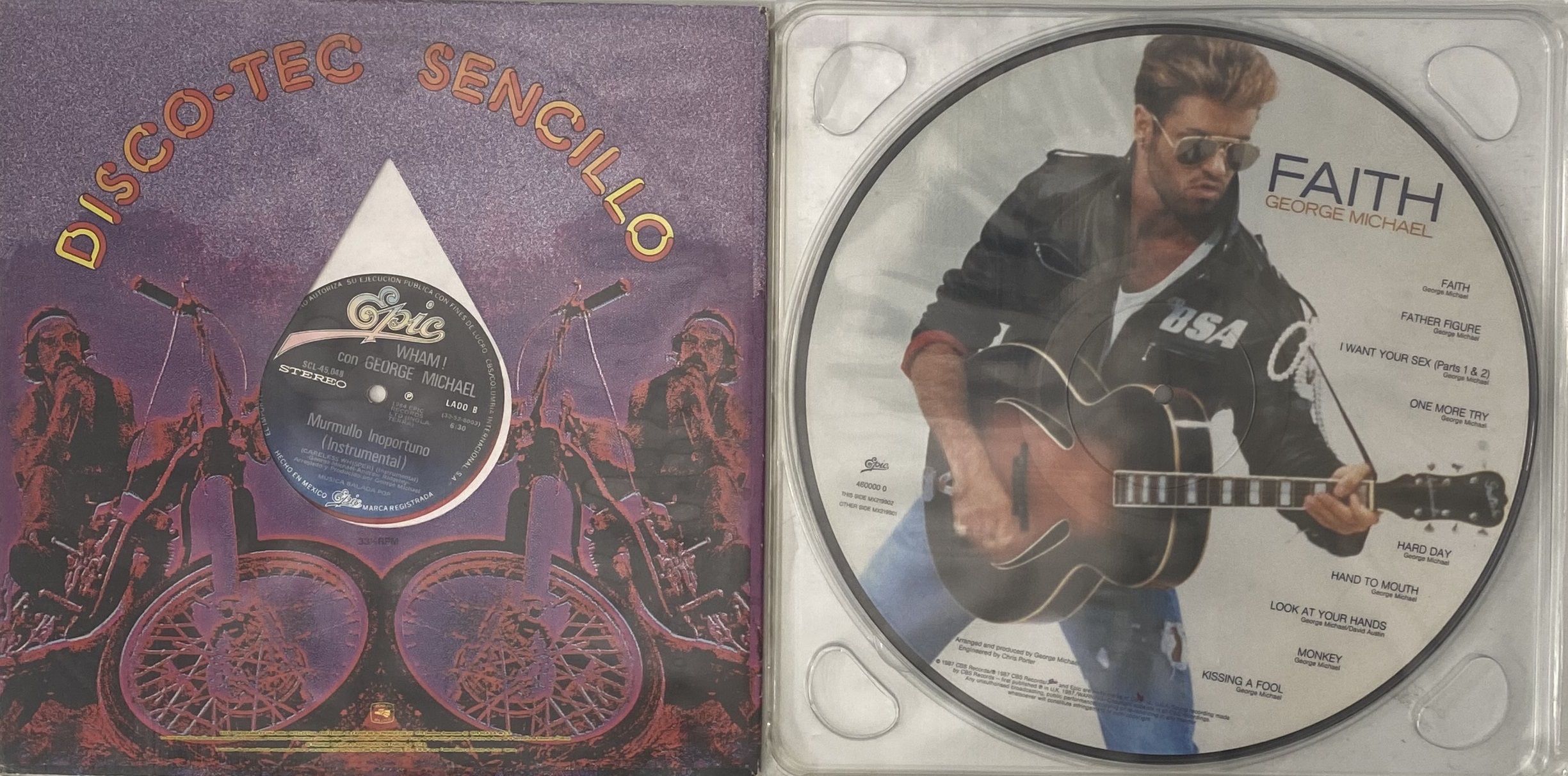 Lot 235 - GEORGE MICHAEL/ WHAM - LP/ 12