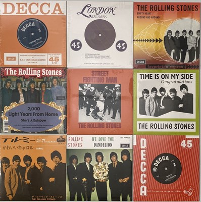 Lot 220 - THE ROLLING STONES - 7" / BOX SET COLLECTION