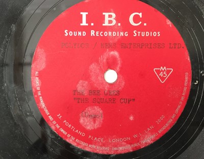 Lot 227 - THE BEE GEES - THE SQUARE CUP 7" - UNRELEASED IBC STUDIOS ACETATE