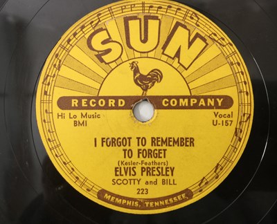 Lot 486 - ELVIS - MYSTERY TRAIN / I FORGOT TO REMEMBER (OG 78 - SUN 223)