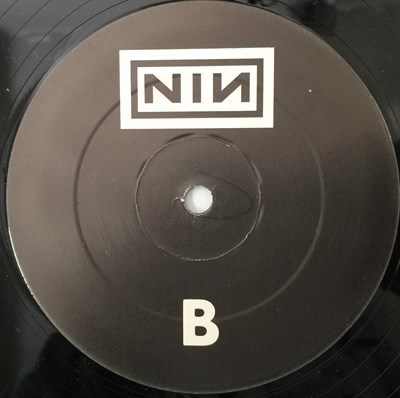 Lot 232 - NINE INCH NAILS - HEAD LIKE A HOLE 12" (ORIGINAL UK PROMO WITH PRESS RELEASE/PACK - 12 IS 484DJ)