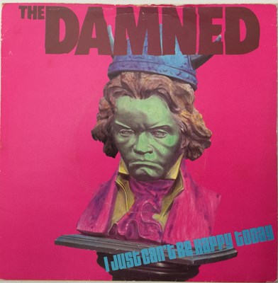 Lot 243 - THE DAMNED - I JUST CAN'T BE HAPPY 7" (UK DJ PROMO - CHISWICK - CHIS 120)