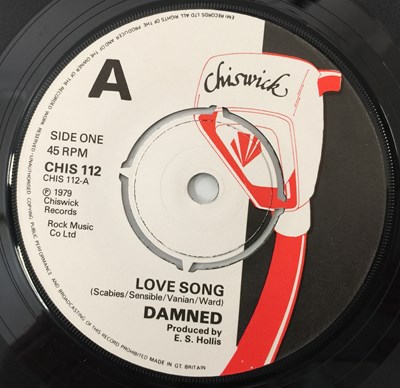 Lot 244 - THE DAMNED - LOVE SONG 7" (UK DEMO - CHISWICK - CHIS 112)