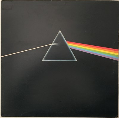 Lot 249 - PINK FLOYD - THE DARK SIDE OF THE MOON LP (UK SOLID TRIANGLE - SHVL 804)