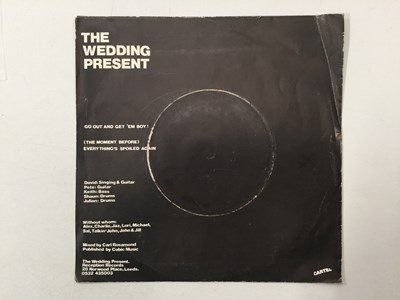 Lot 4 - THE WEDDING PRESENT - GO OUT AND GET 'EM BOY! 7" (REC 001)