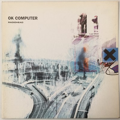 Lot 255 - RADIOHEAD - OK COMPUTER LP (ORIGINAL 1997 PRESSING - NODATA 02)