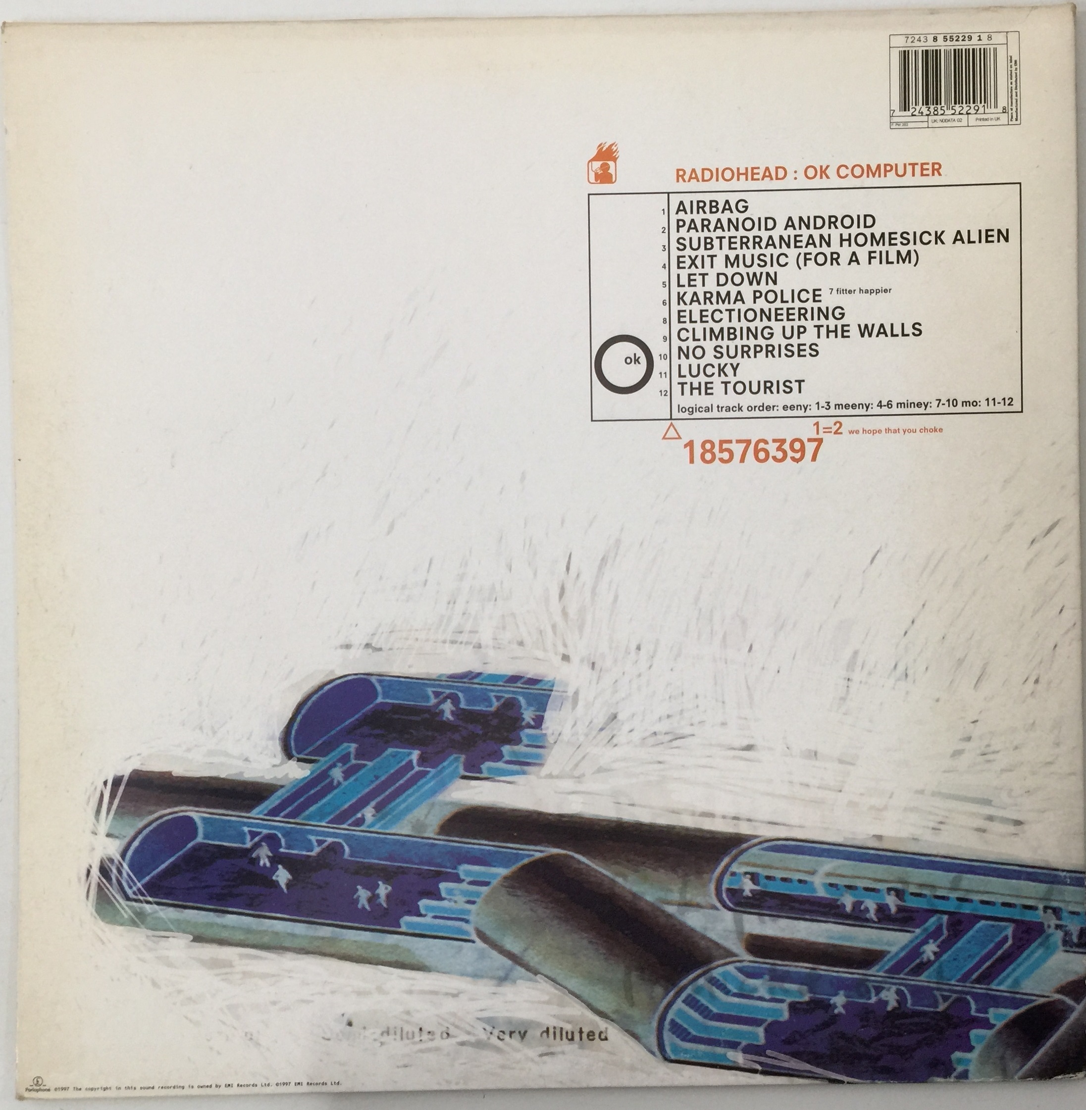 RADIOHEAD OK COMPUTER レコード　UK盤 RADIOHEAD - OK Computer Vinyl – JWrayRecords