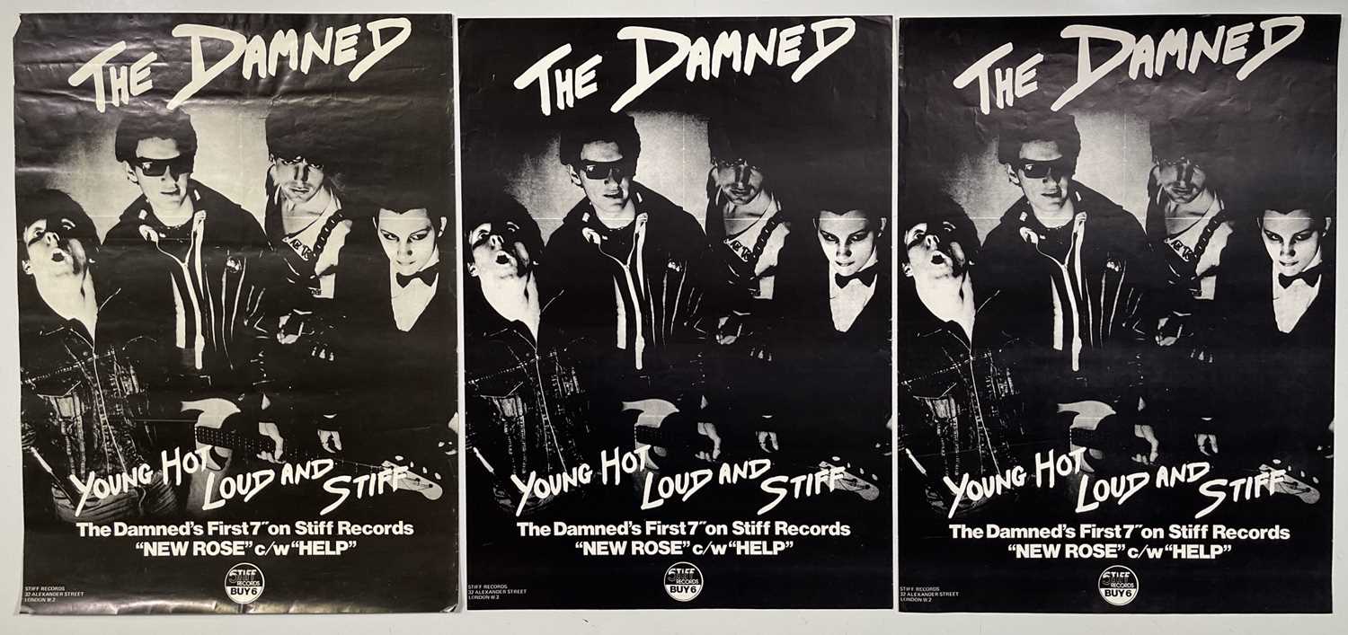 Lot 147 - THE DAMNED - NEW ROSE POSTER REPRINTS.