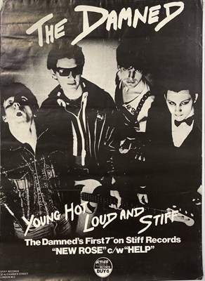 Lot 147 - THE DAMNED - NEW ROSE POSTER REPRINTS.