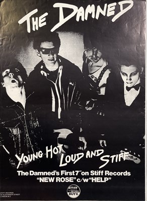 Lot 147 - THE DAMNED - NEW ROSE POSTER REPRINTS.