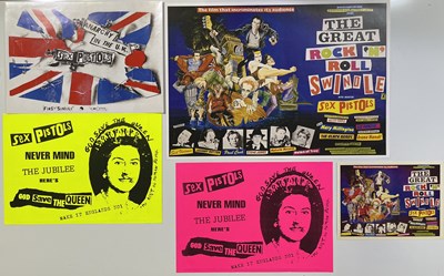 Lot 148 - THE SEX PISTOLS - POSTER COLLECTION INC ABSOLUT VODKA.