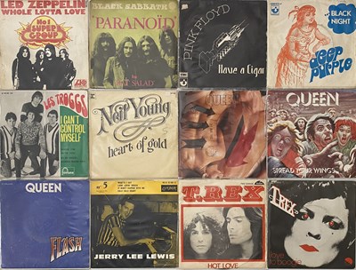 Lot 73 - CLASSIC ROCK - 7" COLLECTION (LARGELY FRENCH/OVERSEAS PICTURE SLEEVE RELEASES)