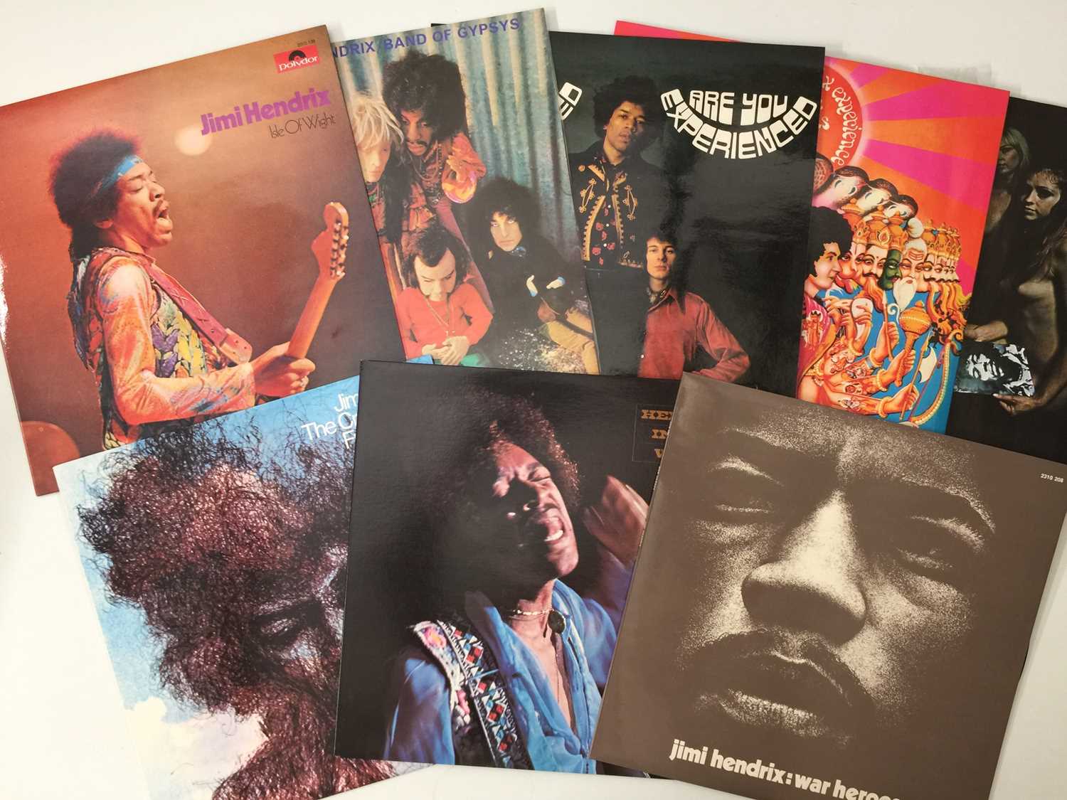 Lot 277 - JIMI HENDRIX - JIMI HENDRIX LP BOX SET