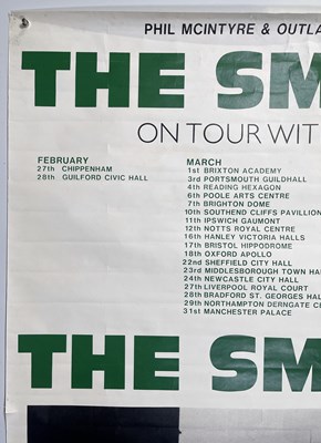 Lot 444 - THE SMITHS - 1985 MEAT IS MURDER TOUR POSTER