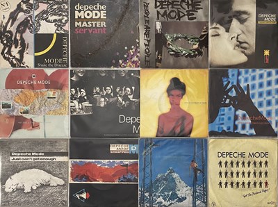 Lot 79 - DEPECHE MODE - OVERSEAS 7" COLLECTION (WITH PROMOS/COLOURED VINYL)