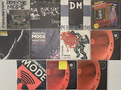 Lot 79 - DEPECHE MODE - OVERSEAS 7" COLLECTION (WITH PROMOS/COLOURED VINYL)