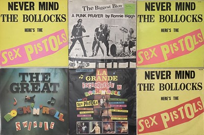 Lot 85 - SEX PISTOLS/RELATED - EU/JAPANESE PRESSING LPs/12"/7"