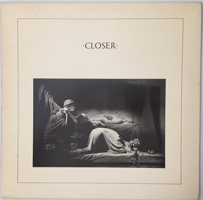 Lot 88 - JOY DIVISION - CLOSER LP (ORIGINAL UK TRANSLUCENT RED VINYL COPY - FACT 25).