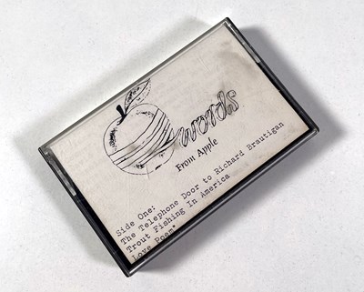 Lot 393 - BEATLES INTEREST - APPLE CASSETTE DEMO - RICHARD BRAUTIGAN.