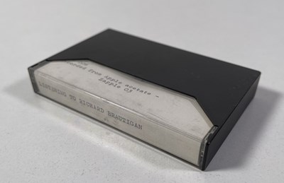 Lot 393 - BEATLES INTEREST - APPLE CASSETTE DEMO - RICHARD BRAUTIGAN.