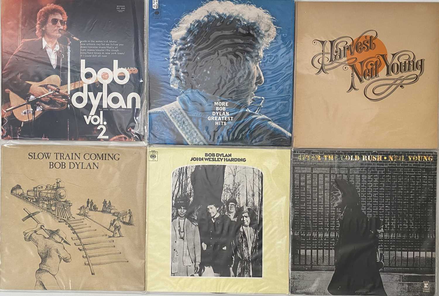 Lot 44 - NEIL YOUNG/ CSN AND RELATED - LP COLLECTION