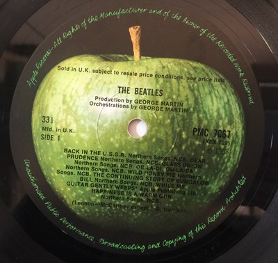 Lot 6 - The Beatles - White Album - Original UK Copy Number 0000294