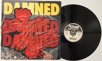 Lot 93 - THE DAMNED - DAMNED DAMNED DAMNED LP (SEEZ 1 - OG MISPRINT)