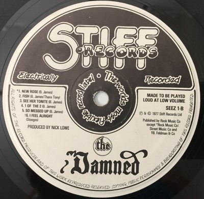 Lot 93 - THE DAMNED - DAMNED DAMNED DAMNED LP (SEEZ 1 - OG MISPRINT)